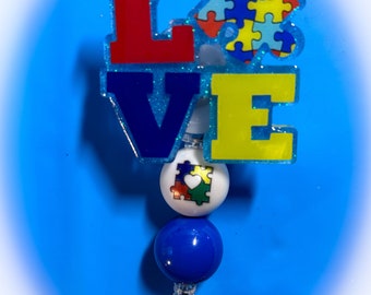 Love Autism Badge Reel
