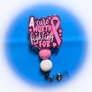 Carrete de insignia de cinta de cáncer de mama