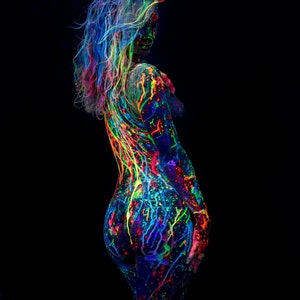 Black Light Body Paint
