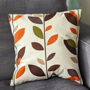 Orla kiely orange hot sale cushions