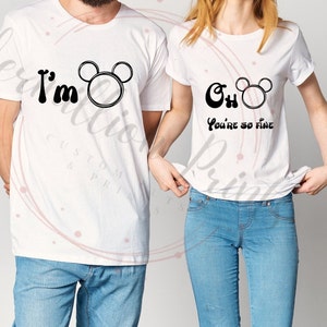 Cortar archivo "Oh Mickey, estás tan bien" y "Soy Mickey" Archivos de corte SVG / Diseño dual / Descarga instantánea