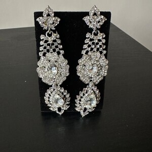 Silver Dangling Earrings
