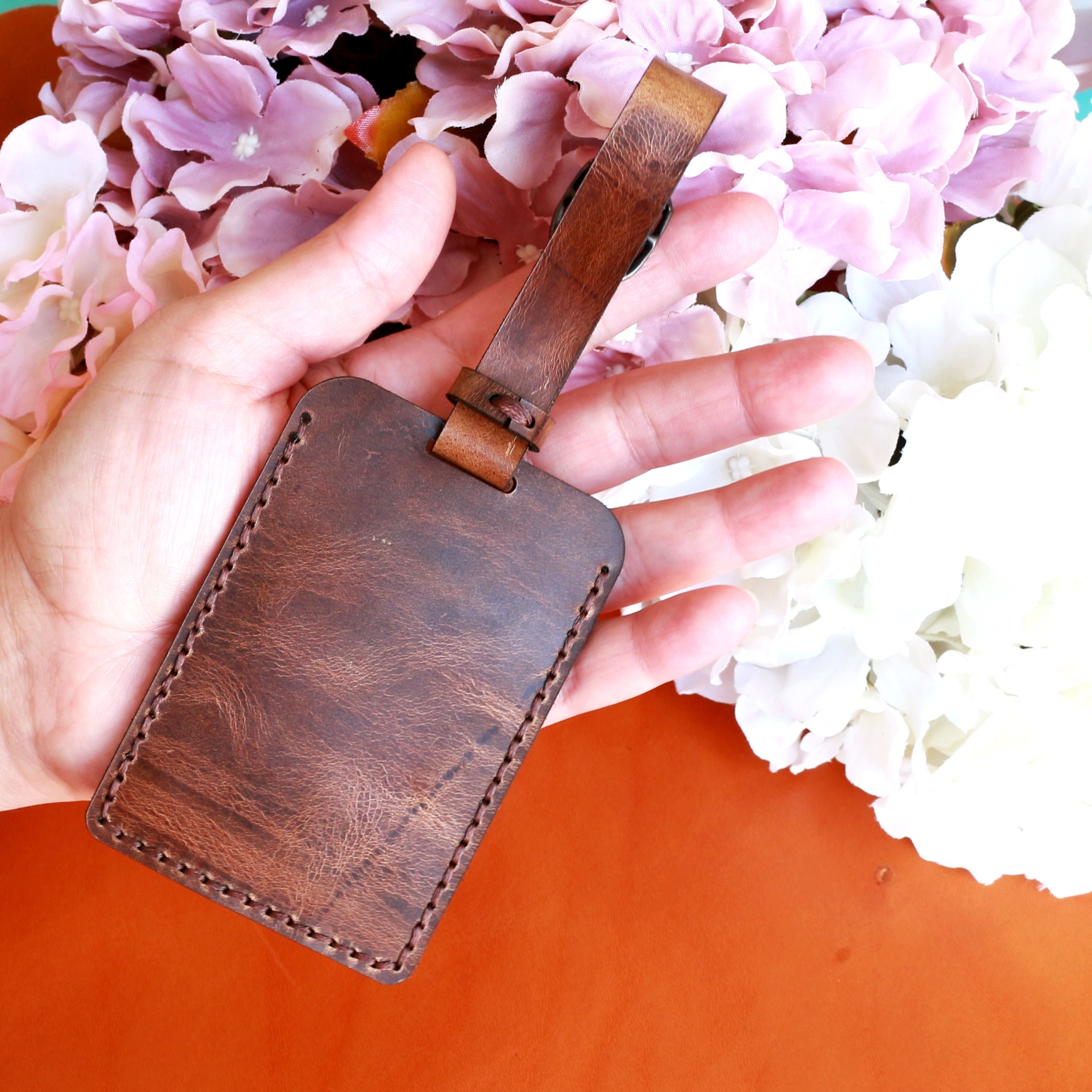 Leather Luggage Tag Template /A4 and Us Letter PDF/ SVG / DXF Etsy