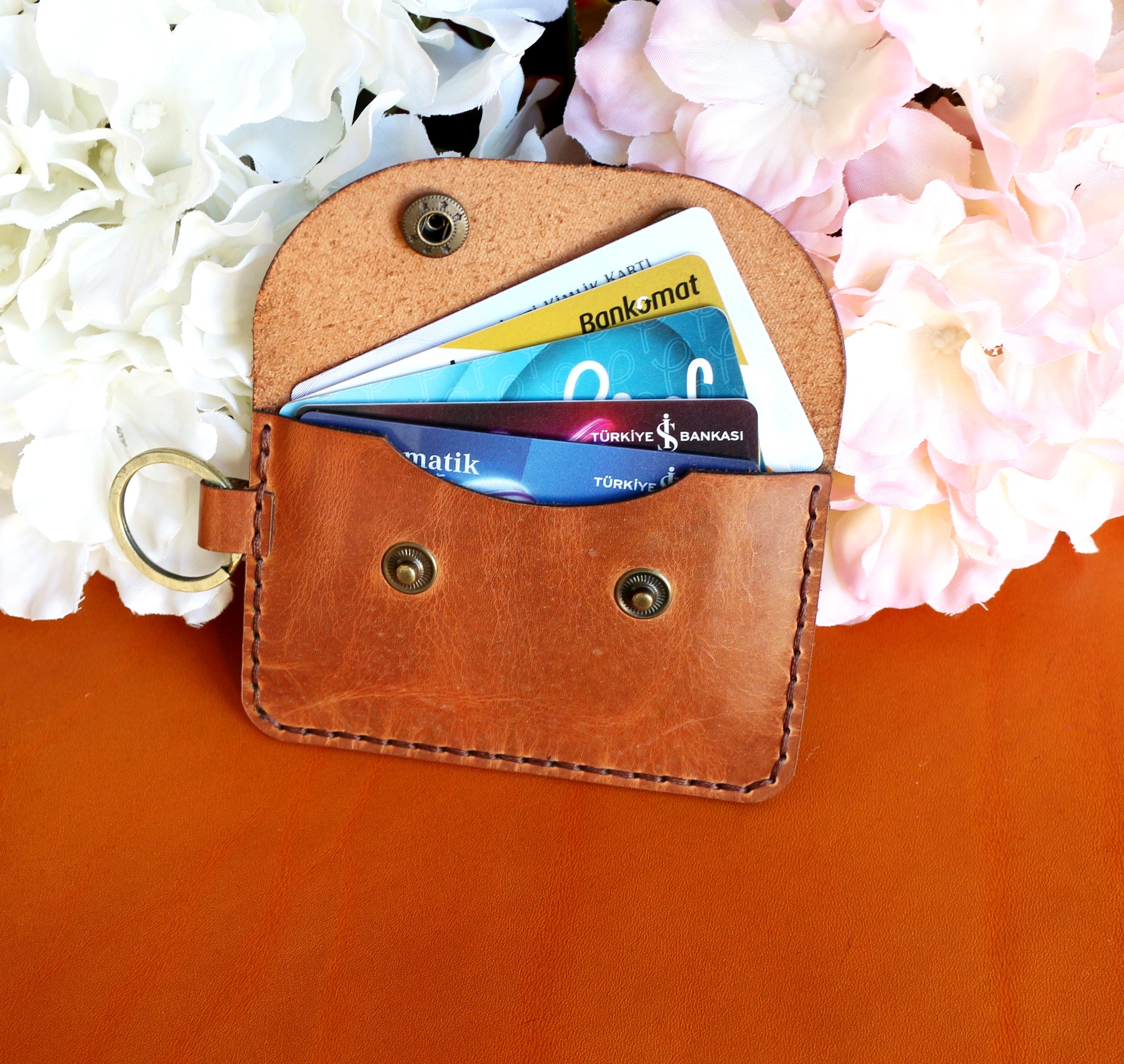 Leather Keychain Wallet Pattern: PDF-SVG-DXF Template - Etsy
