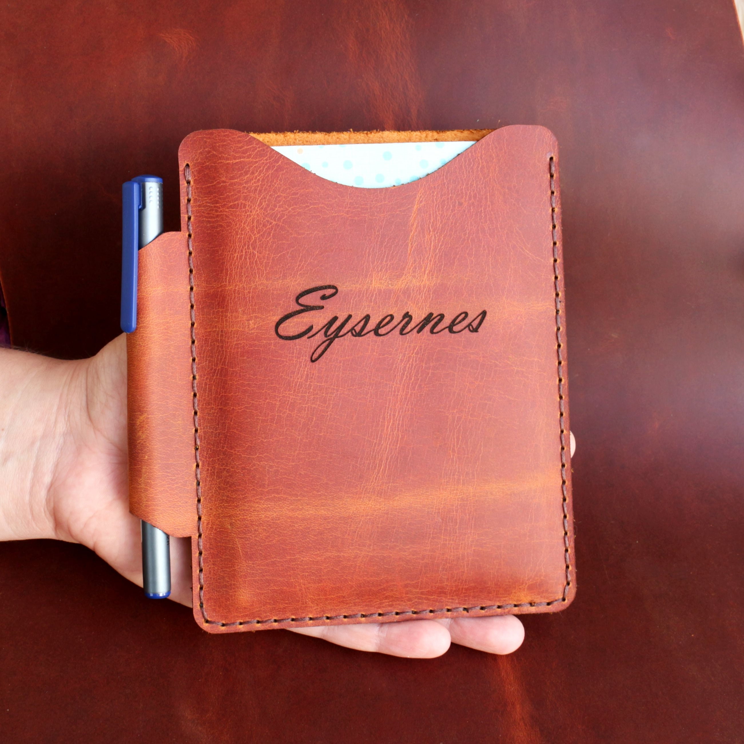 Leather A6 Notebook Case Template, Journal Planner Pattern,a4 and Us ...