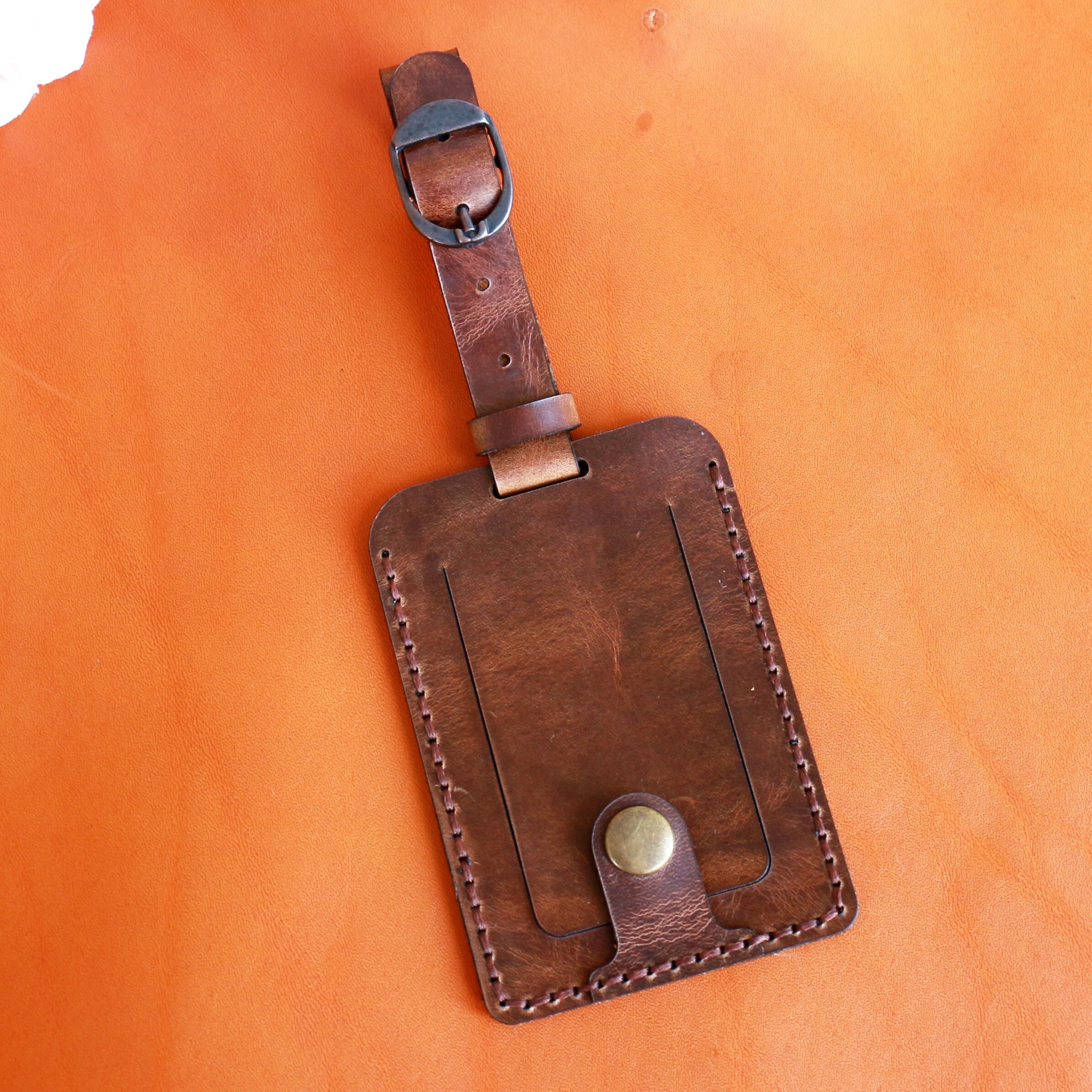 Leather Luggage Tag Template /A4 and Us Letter PDF/ SVG / DXF Etsy