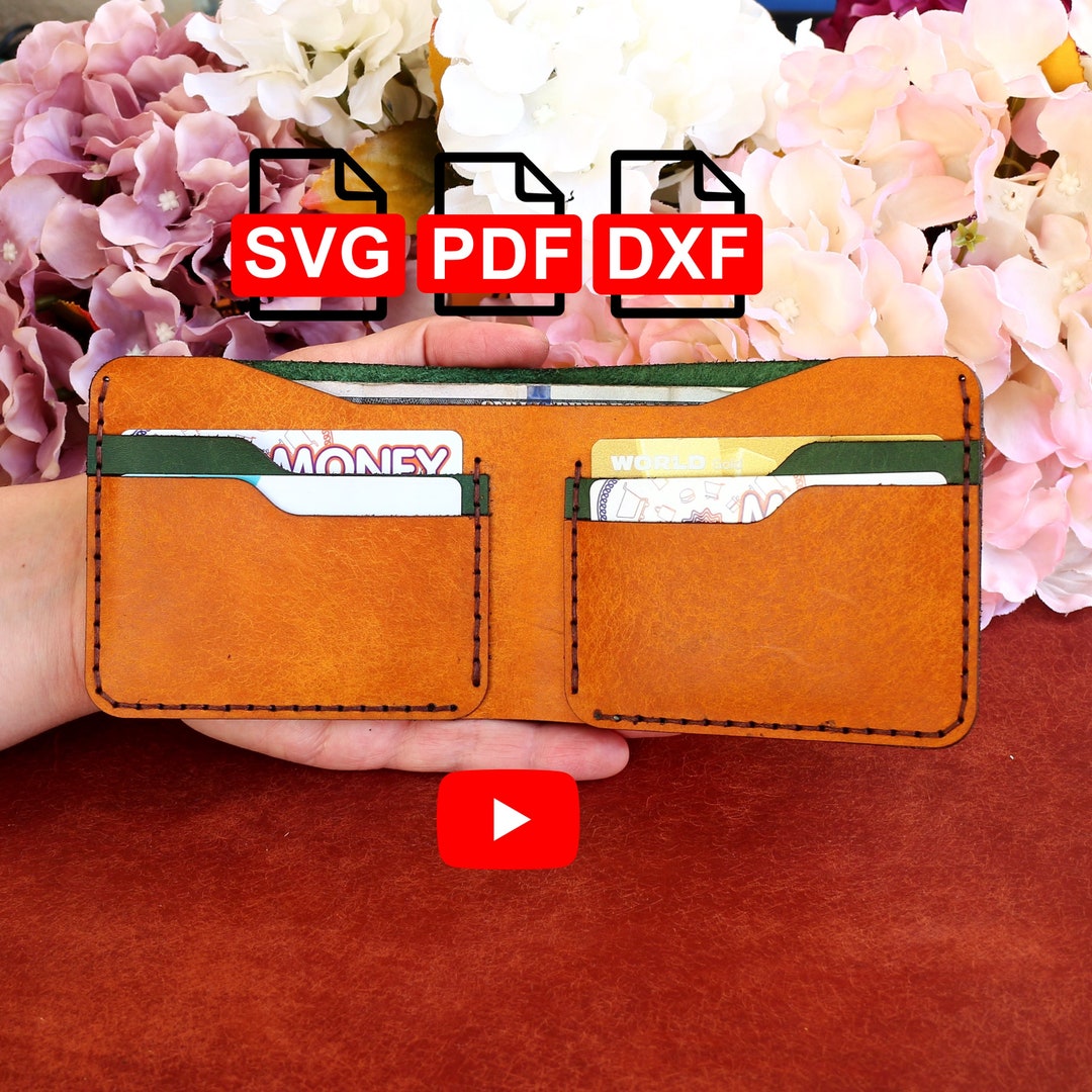 Leather Wallet Template Pdf /leather Wallet Pattern /A4 and Us Letter Leather Wallet Template Pdf /leather Wallet Pattern /A4 and Us Letter
