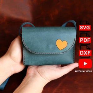 Leder Kindertasche Vorlage / Leder Kindertasche Muster /A4 und US Letter Pdf / svg / Dxf DIY / für Laser Cut / Pdf und svg