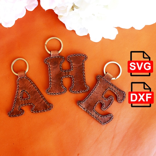 Leather Alphabet Pattern Etsy
