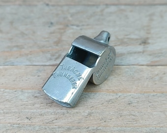 Ancien Sifflet Acme Thunderer Pour Police Et Arbitre, Vintage UK