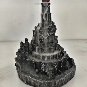 Barad-dûr Backflow Incense Burner – Lord of the Rings Inspired Incense Holder – Dark Tower Incense Holder – Home Decor & Ritual Gift