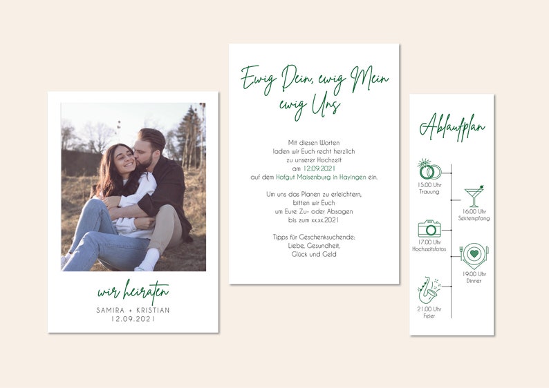 Invitation card wedding pocketfold wedding cards wedding invitations wedding stationery personalized invitation cards image 7