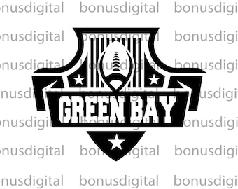 Green Bay, SVG, PNG, PDF, EPs, Ai Instant download cutting files cricut instant download