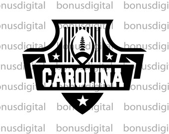 Carolina SVG, PNG, PDF, EP, Ai Descarga instantánea de archivos de corte cricut descarga instantánea