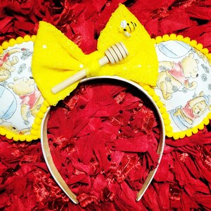 OSO DE PELUCHE Orejas de ratón hechas a mano