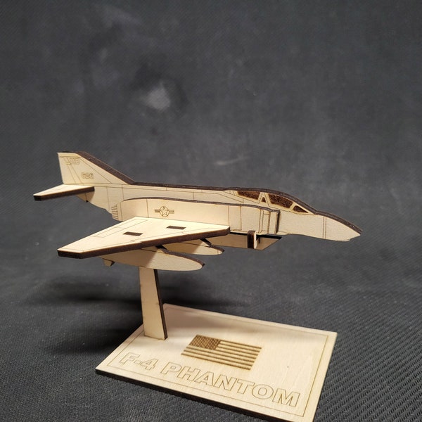 F-4 Phantom Wood Model Kit