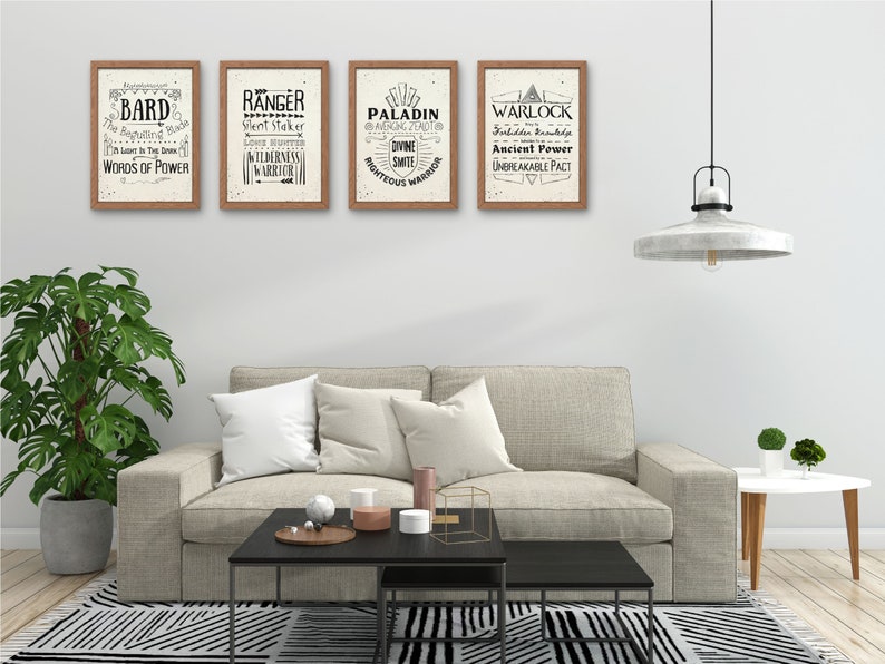 Huge Art Bundle Set of 12 Prints Dnd Posters, Dnd Tavern Decor, Dnd ...