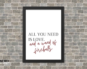 DnD Desk Decor for DM Gift, DnD Posters for DnD Office Decor, DnD Themed Gifts for Dungeon Master, Mimimalist DnD Wall Art, RPG Wedding Gift