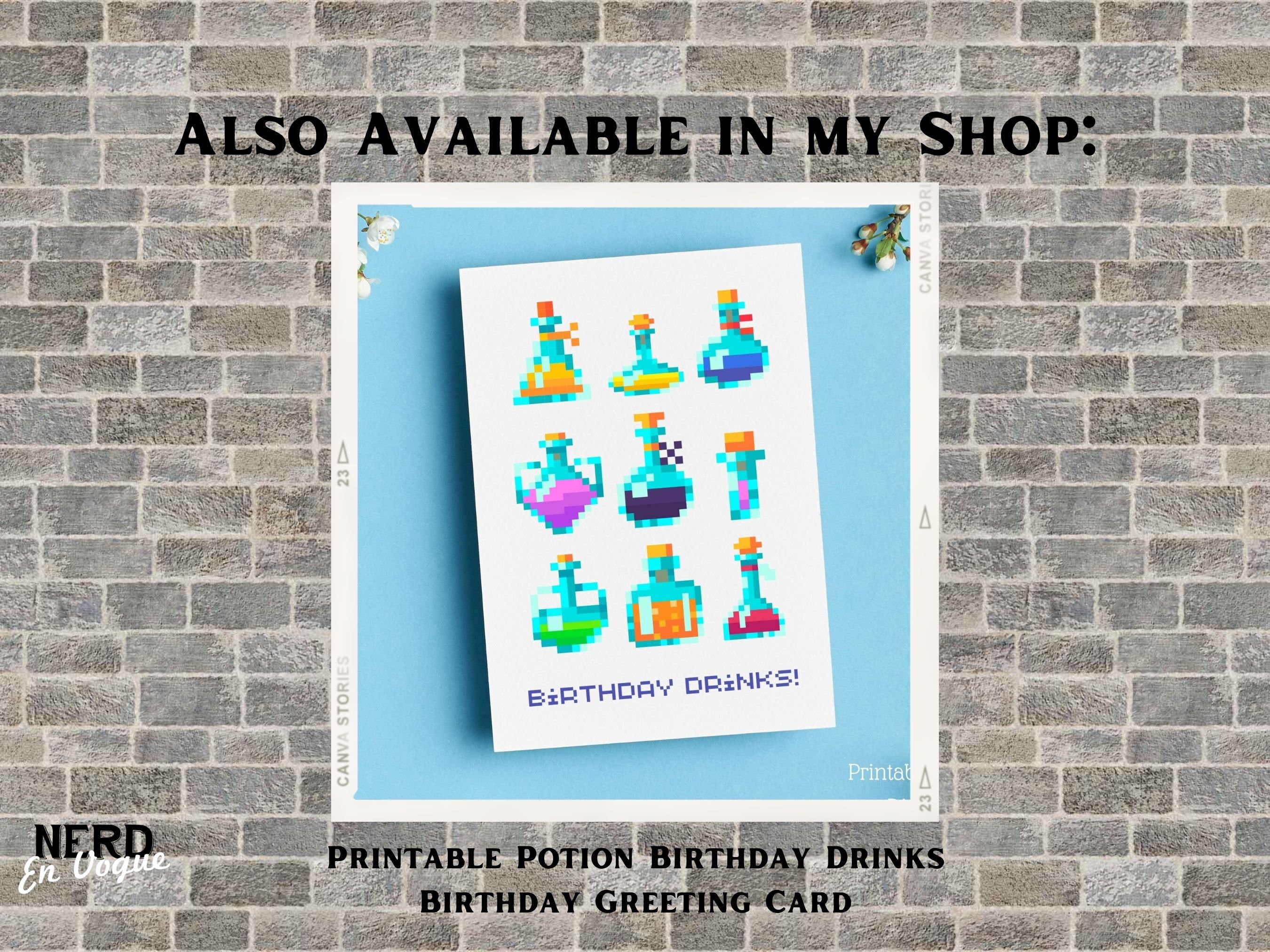 Printable Dnd Birthday Card for Dungeons and Dragons Players Gift, D&amp;D ...