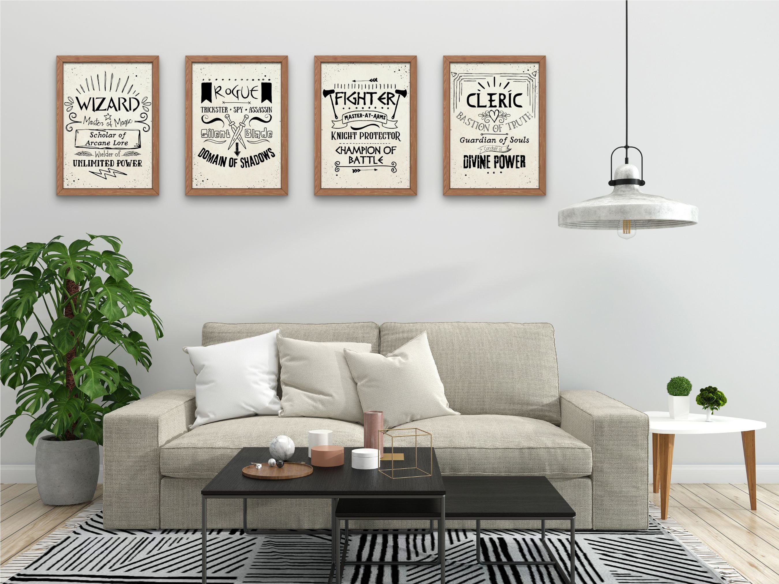 Huge Art Bundle Set of 12 Prints Dnd Posters, Dnd Tavern Decor, Dnd ...