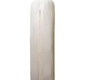 Breathable Cotton Garment Bag: Wardrobe Protection (62" x 24" x 4")