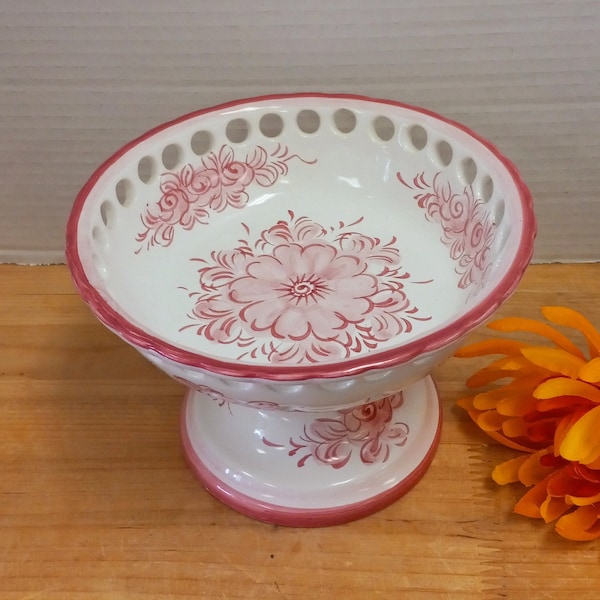 Portugal Pedestal Bowl Etsy