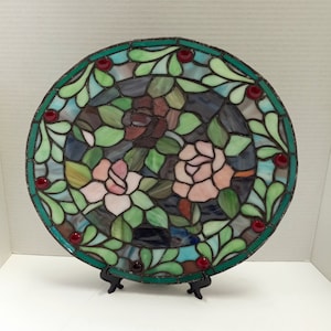 Quoizel collectibles stained sale glass