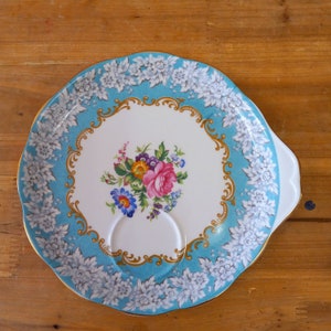Royal Albert Enchantment Snack Plate, Royal Albert Serving Plate, Royal Albert Jewelry Dish, Round Serving Plate, Collectible Plate