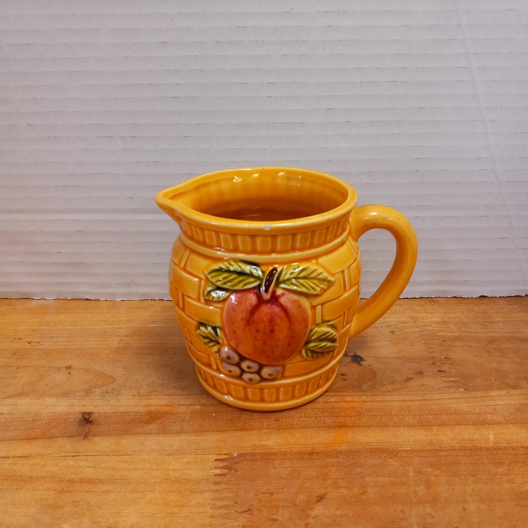 Vintage Apple Creamer Pitcher: Farmhouse Fall Decor - Etsy