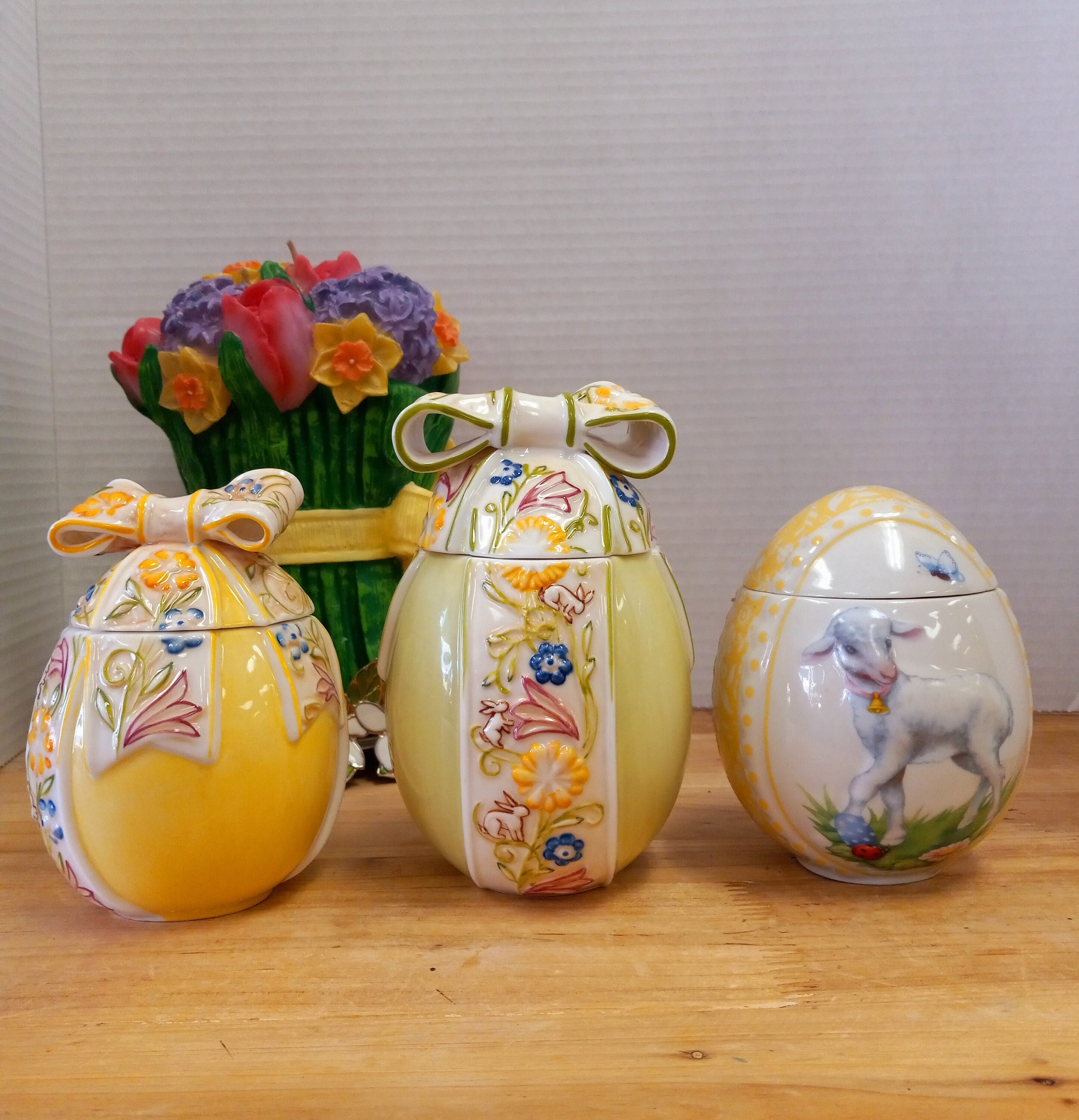 Villeroy and Boch Easter Egg, Choose One, Egg Shaped Trinket