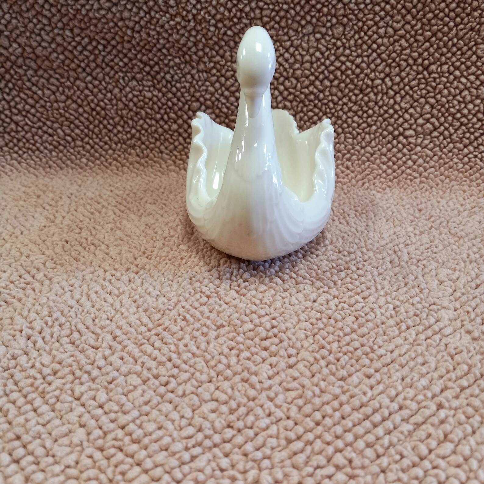 Lenox Swan Dish Large Lenox Porcelain Swan Trinket Dish Etsy