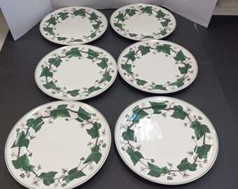 Vintage Wedgwood Napoleon Ivy Dinnerware Set - 29 Piece Cottage