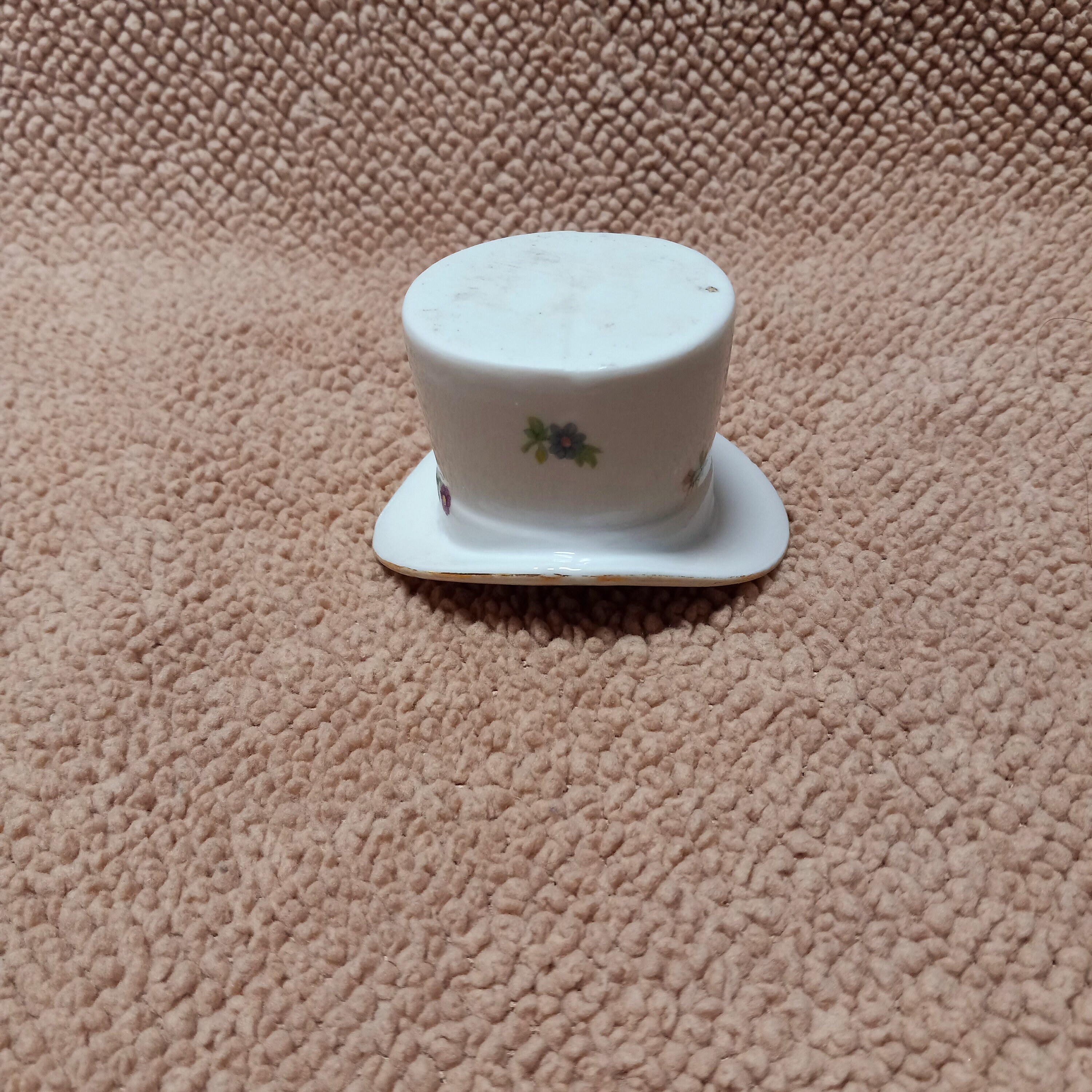 Hat Shaped Candle Holder, Hat Shaped Ring Holder, Top Hat Toothpick