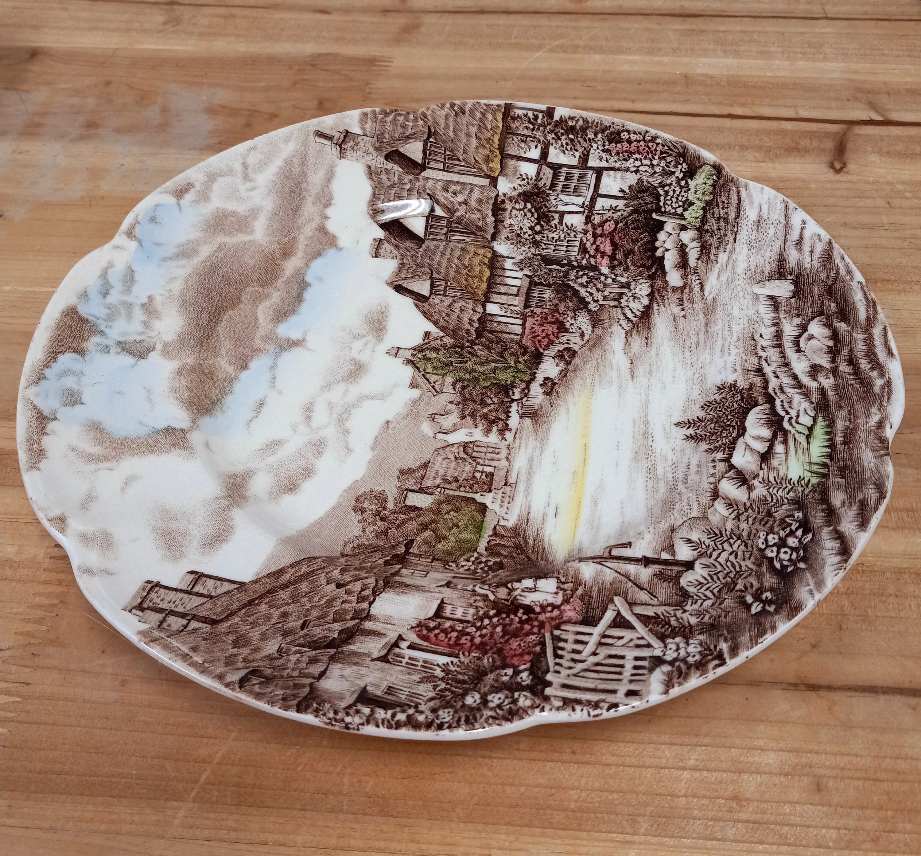 Vintage Johnson Brothers Olde English Countryside Dinner Plate
