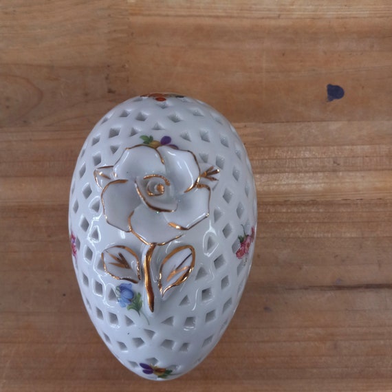 AK Kaiser Jewelry Box Egg, AK Kaiser Germany Trin… - image 1