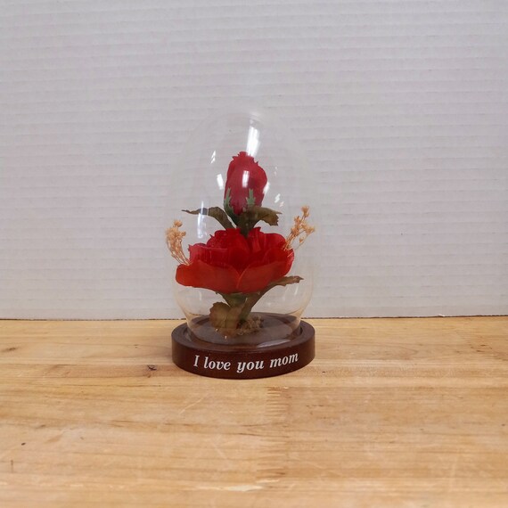 I Love You Mom Rose Dome: Resin Rose Ornament, Mother's Day Keepsake - Etsy I Love You Mom Rose Dome: Resin Rose Ornament, Mother's Day Keepsake - Etsy