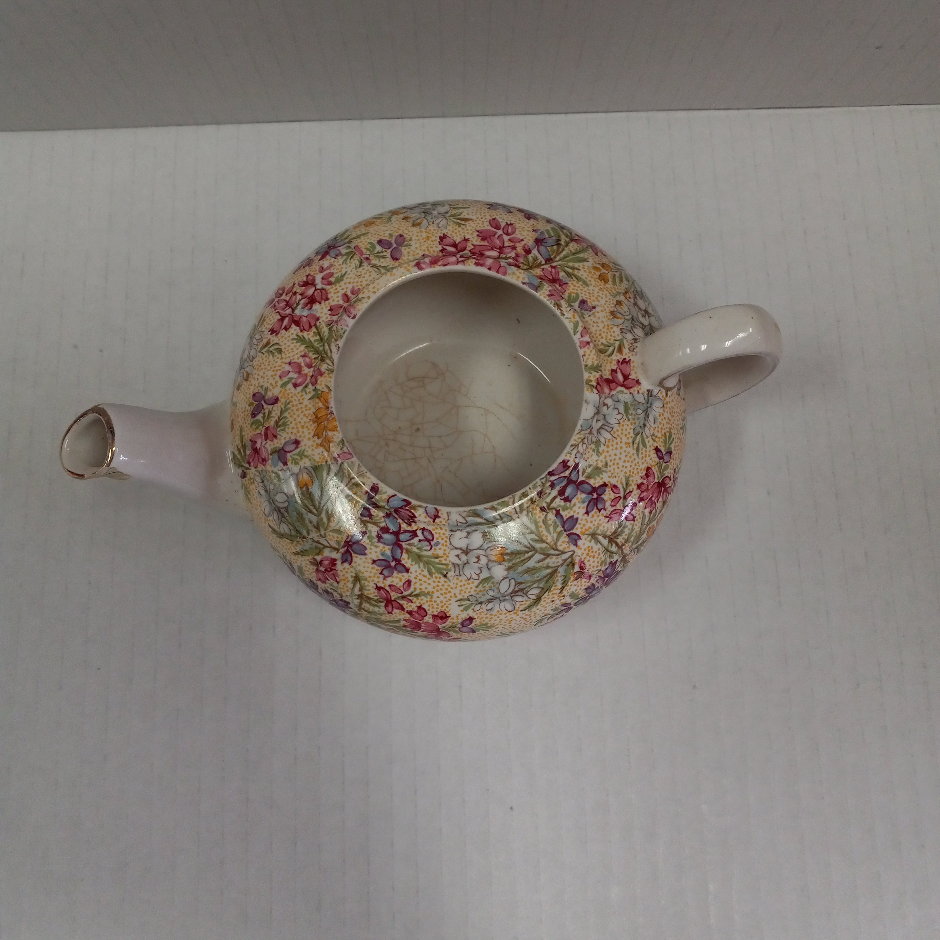 Lord Nelson Elijah Cotton Mini Teapot: Floral Shabby Chic Decor