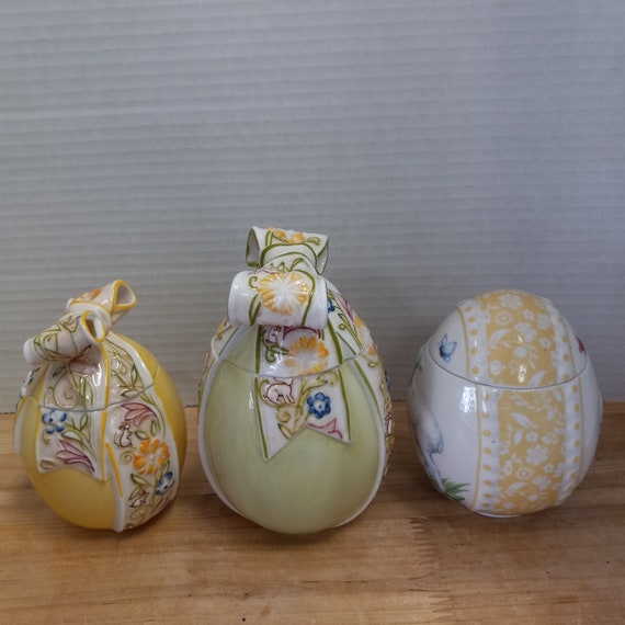 Villeroy & Boch Easter Egg Trinket Box: Porcelain Spring Decor - Etsy