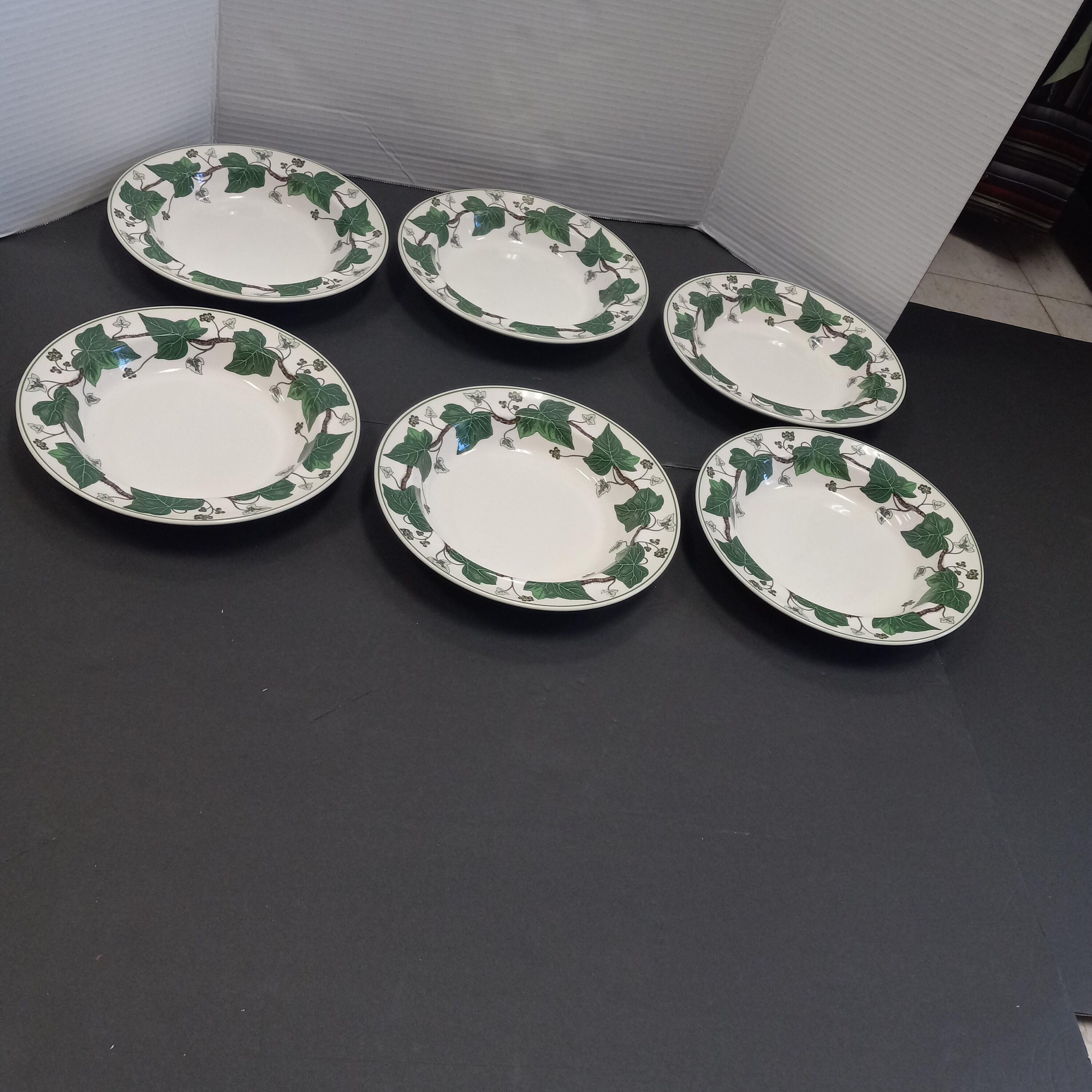Vintage Wedgwood Napoleon Ivy Dinnerware Set - 29 Piece Cottage