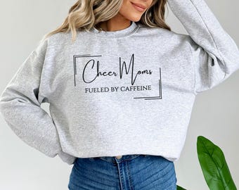 Cheer Mom Sweatshirt. Competition Day Sweatshirt, Cheer Comp Team,Cheer Mama Gift, Proud Senior Cheer Mom Crewneck, Cute Cheerleading Shirt