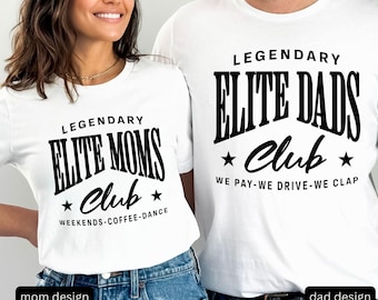 Elite Parents Custom Tshirt Order ( Please Read Personalization Box For Instructions On How to Order)