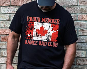 Dance Dad Canadian Themed Png File For Sublimation