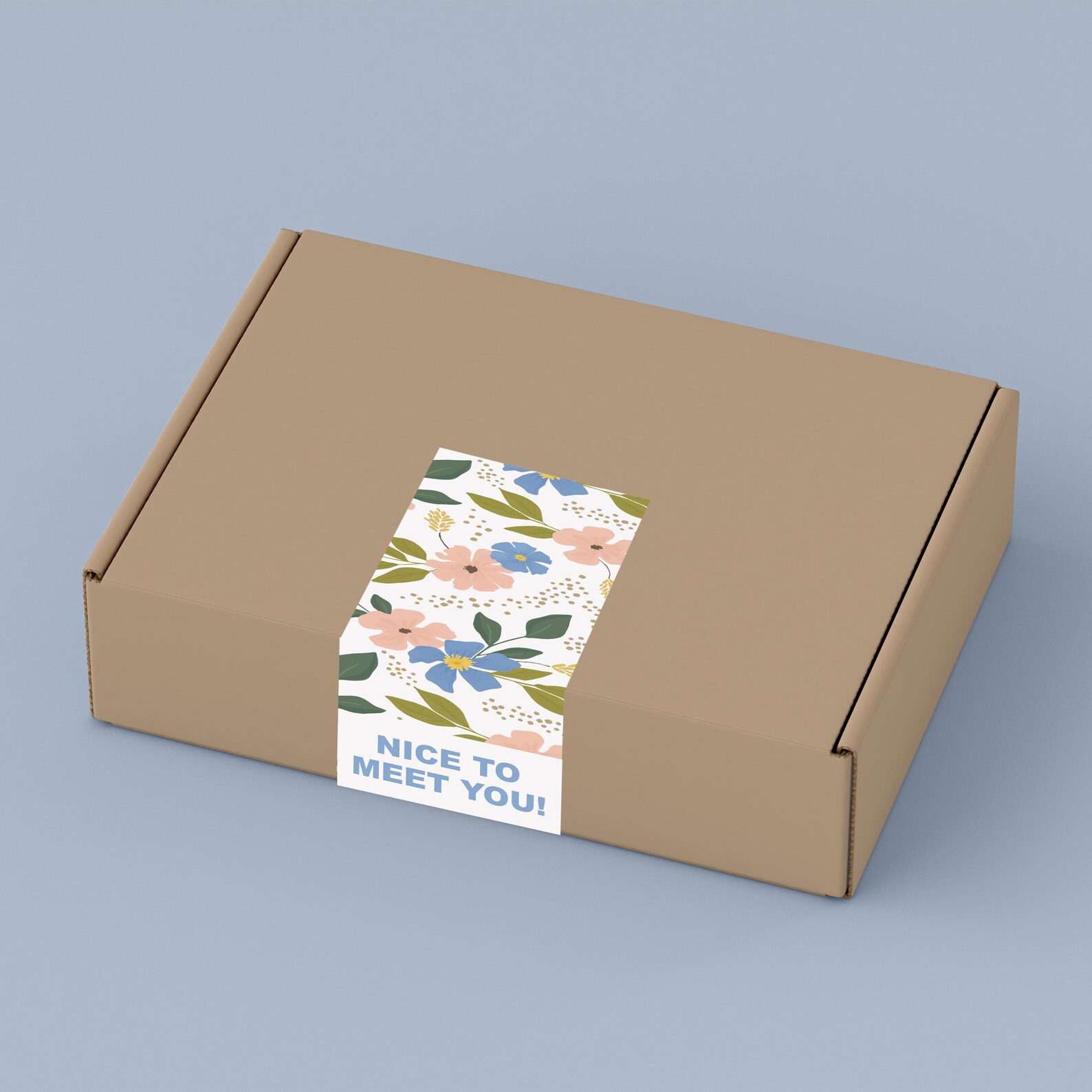 Flowers Box Packaging Label Box Sealing Labels Box Sealing Etsy