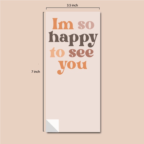 新品　happy to see you Happy to See You Stickers: Neutral Colors Box Sealing Labels