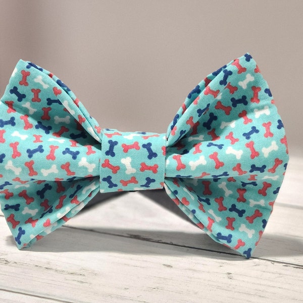 Blue Bow Tie Etsy