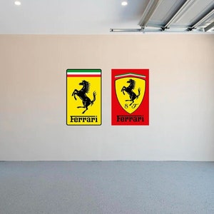 Garage Decor, Man Cave Decor, Outdoor/Indoor Aluminum Signs 24&quot; Signs, Car Logo, Emblem, Acrylic Available, Car Garage Decor,