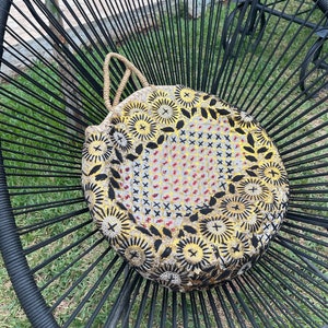 Bolso marroquí rojo, dorado y negro, bolso marroquí hecho a mano