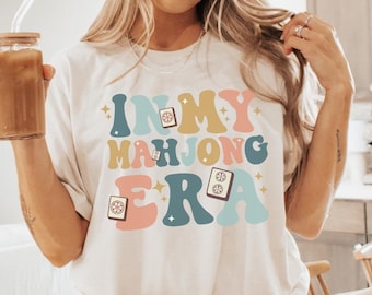 Mahjong Shirt, In My Mahjong Era Shirt, Mahjong Player Shirt, Mahjong Player Gifts, Mahjong Lover Gift, Mahjong Gifts, Funny Mahjong T-Shirt