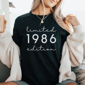 39th Birthday Shirt, Limited Edition 1986, 39th Birthday Gifts for Women, 1986 Birthday T-Shirt, 39th Birthday Gift, 39th Birthday Woman