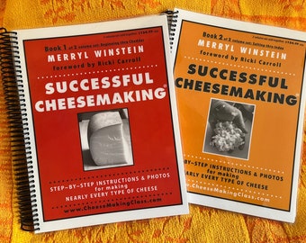 SUCCESSFUL CHEESEMAKING ® book, by Merryl Winstein. Make best artisan cheese step-by-step Cheese making brewing bread fermenting wine making